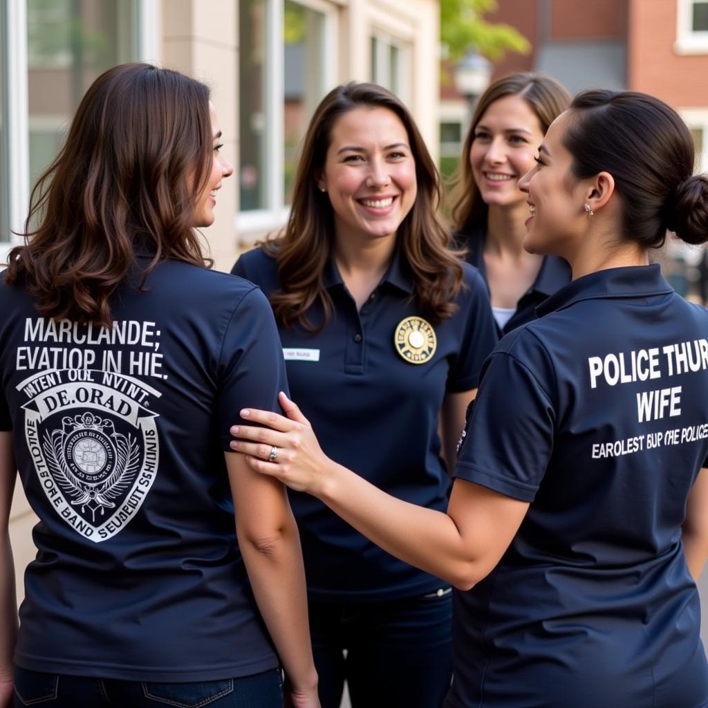 Police Wives Connecting with Each Other