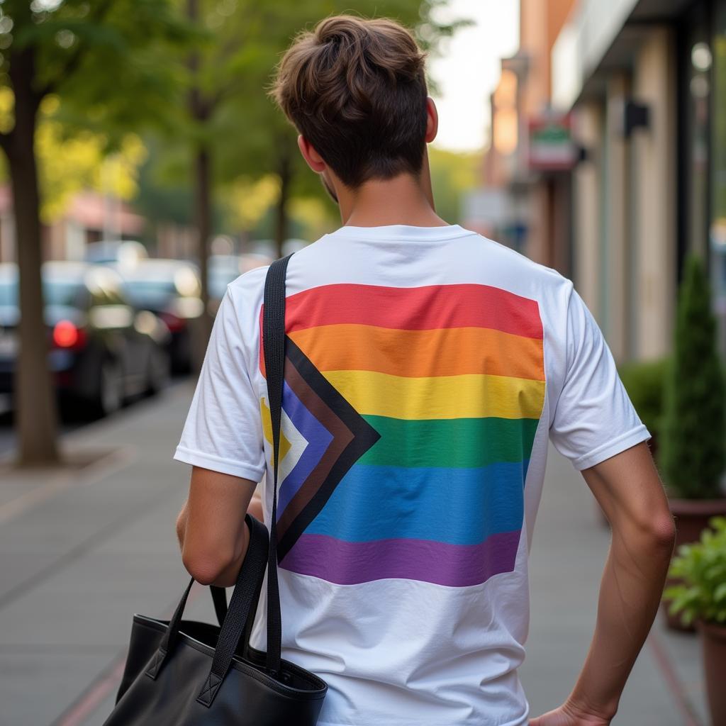 Pride Flag T-Shirt Year Round