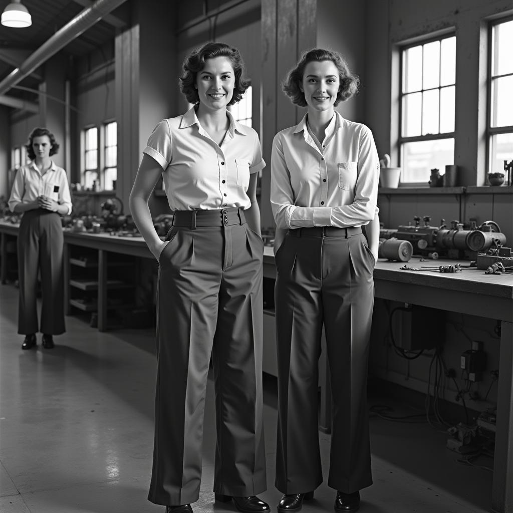 Women's Workwear in the 1940s