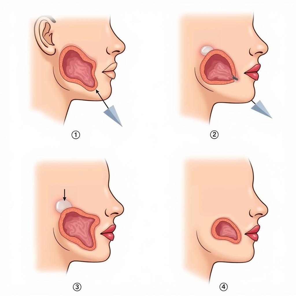 Các bước thực hiện phẫu thuật bichectomia