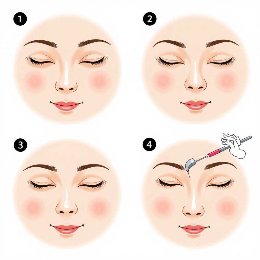 Botox injection process