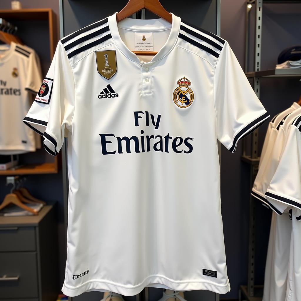 Áo đấu Real Madrid Nacho Jersey trong cửa hàng