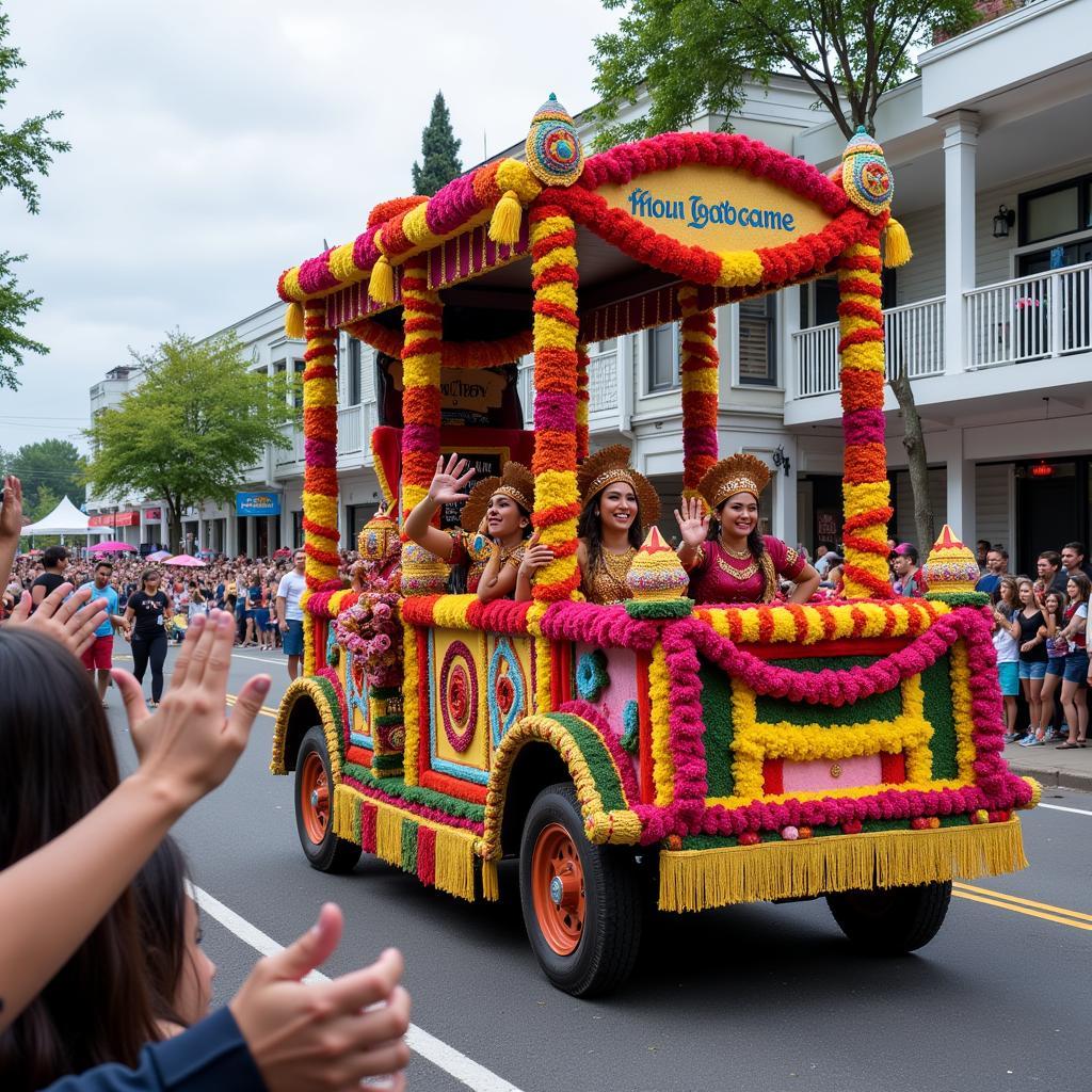 Đoàn diễu hành tại Reston Town Center Parade 2023