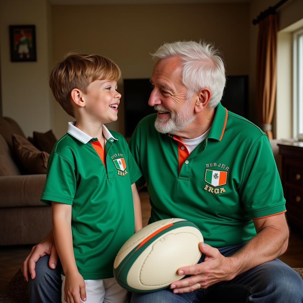 Retro Irish Jersey: A Family Tradition