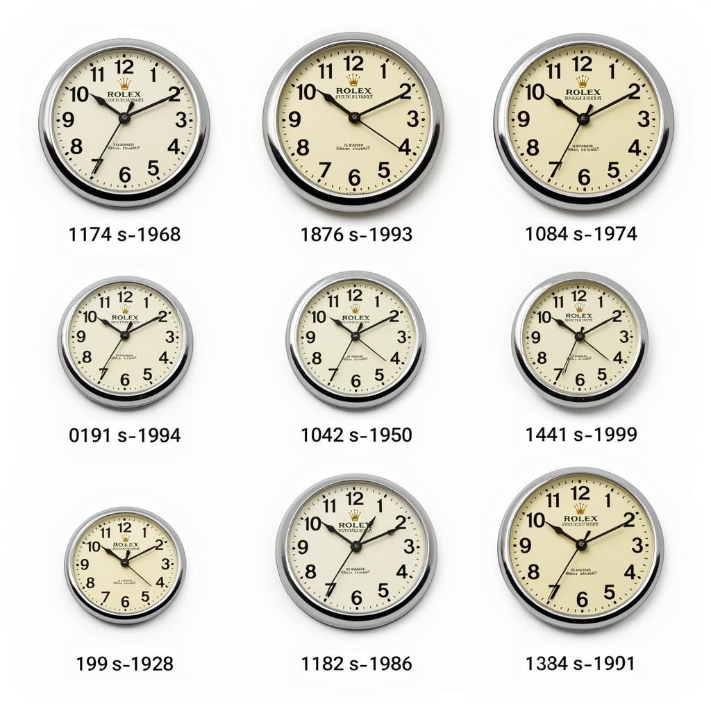 Rolex Golf Course Clock: Modern Variations