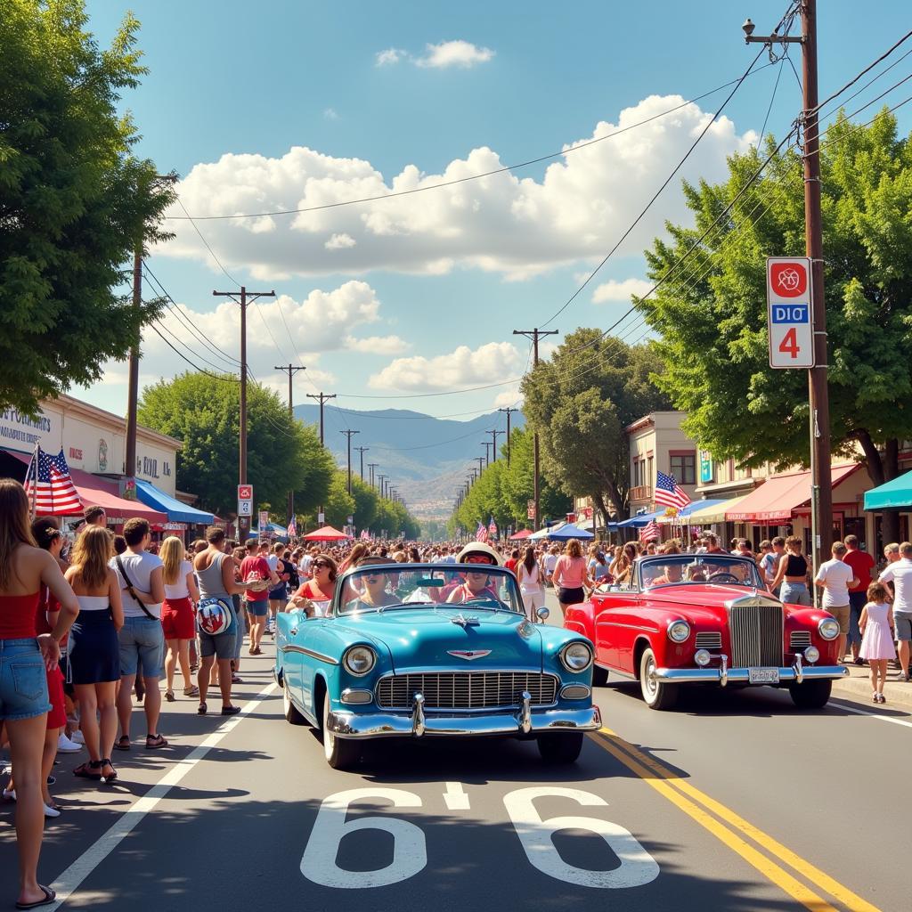 Route 66 Fourth of July Celebrations: Parades and Festivities