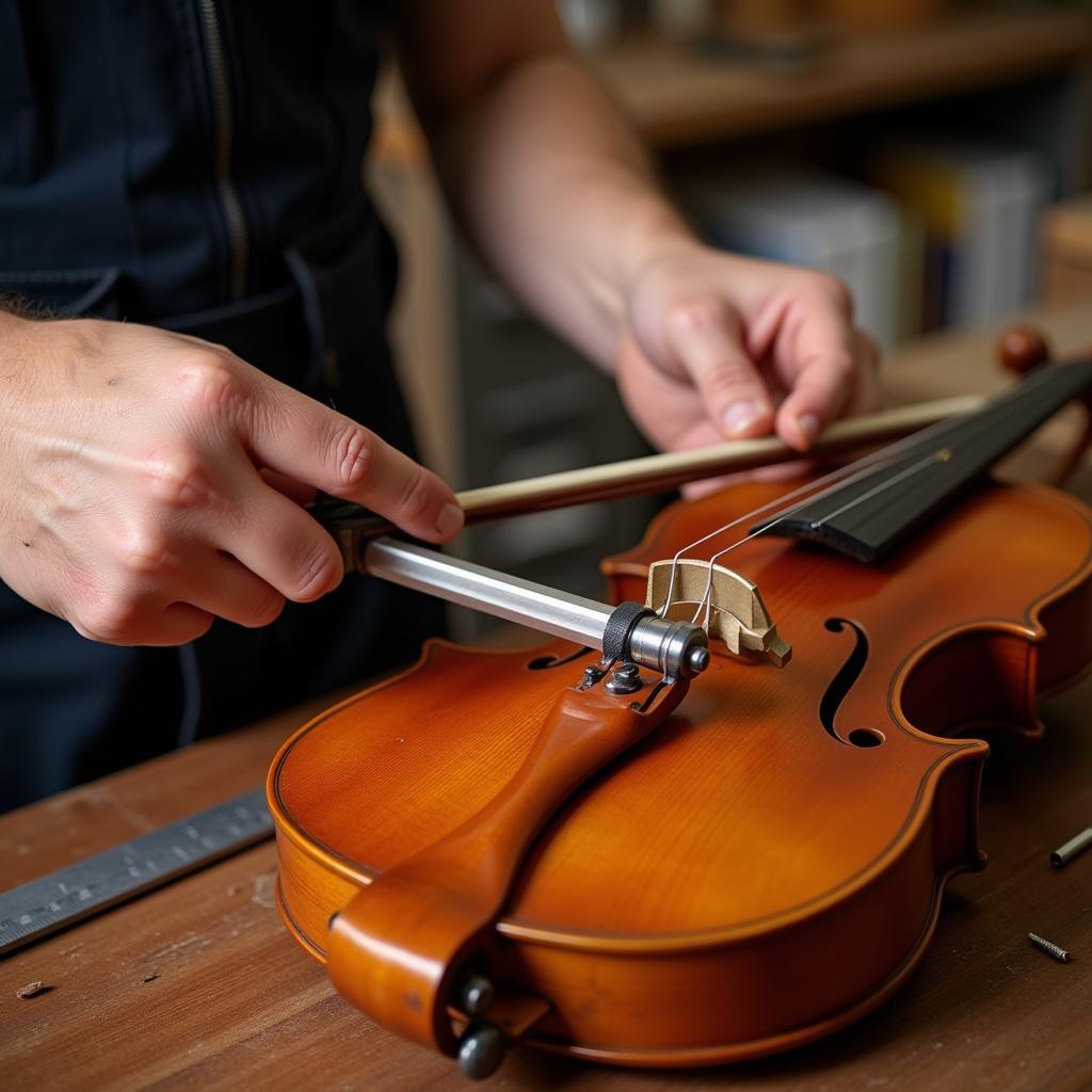 Bản sao chính xác của đàn violin Stradivarius