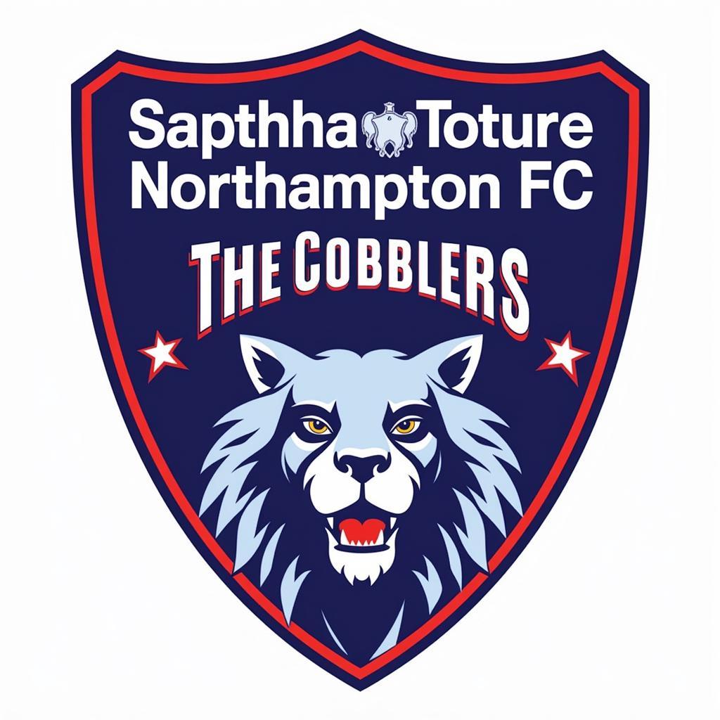 Logo Sapphire Northampton và Northampton Town FC