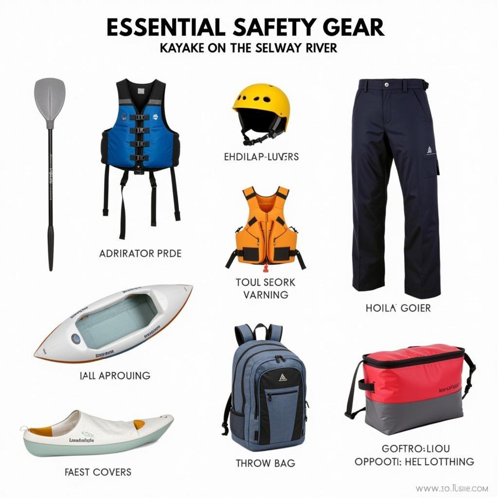 Selway River Kayaking Safety Gear