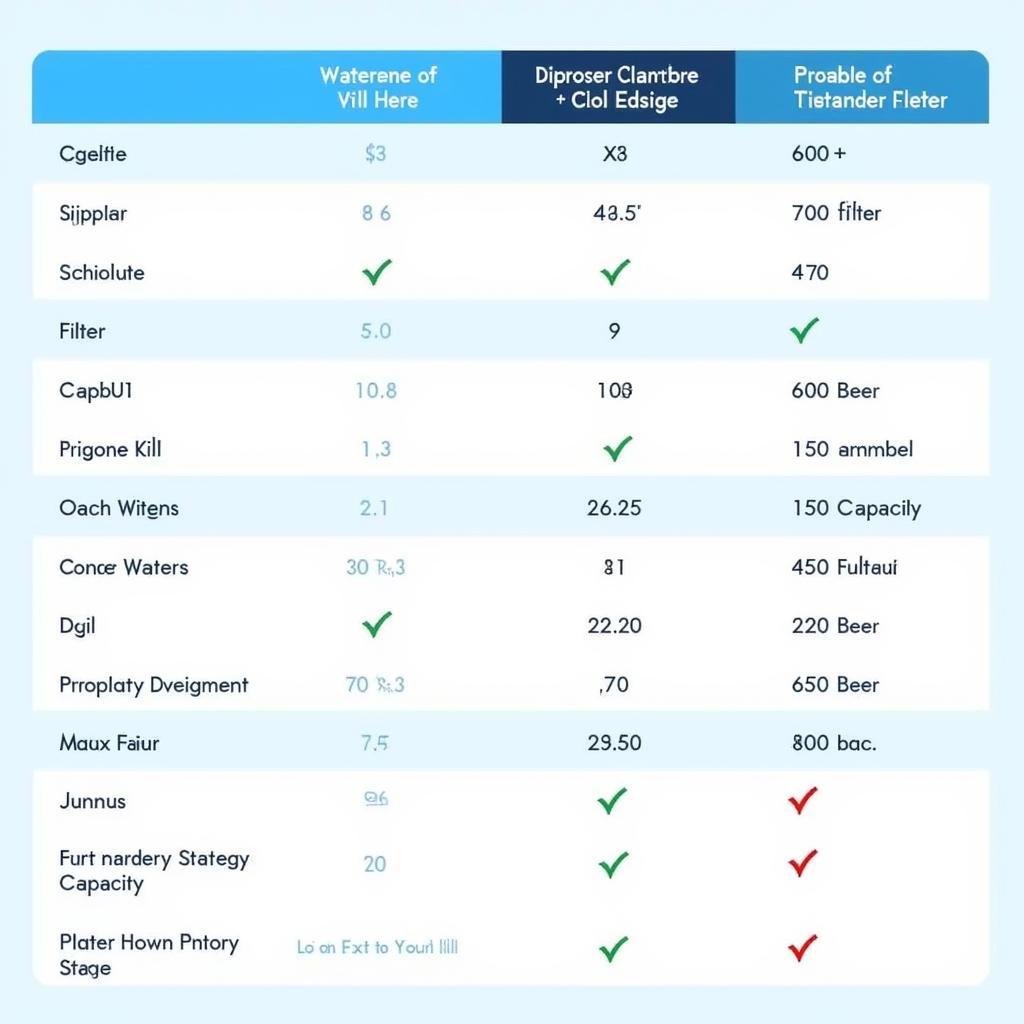 So Sánh Các Dòng Sản Phẩm Campbell Water Filter