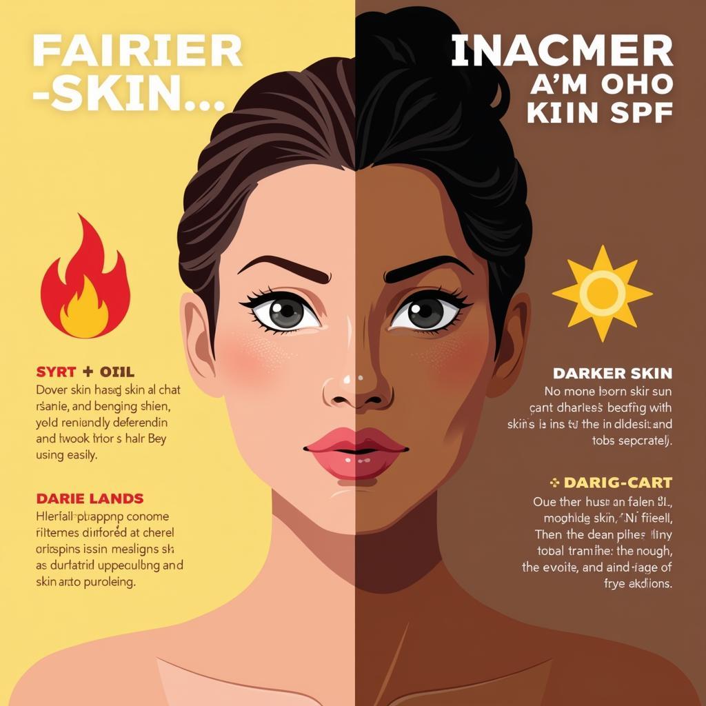 SPF 4 and Different Skin Types