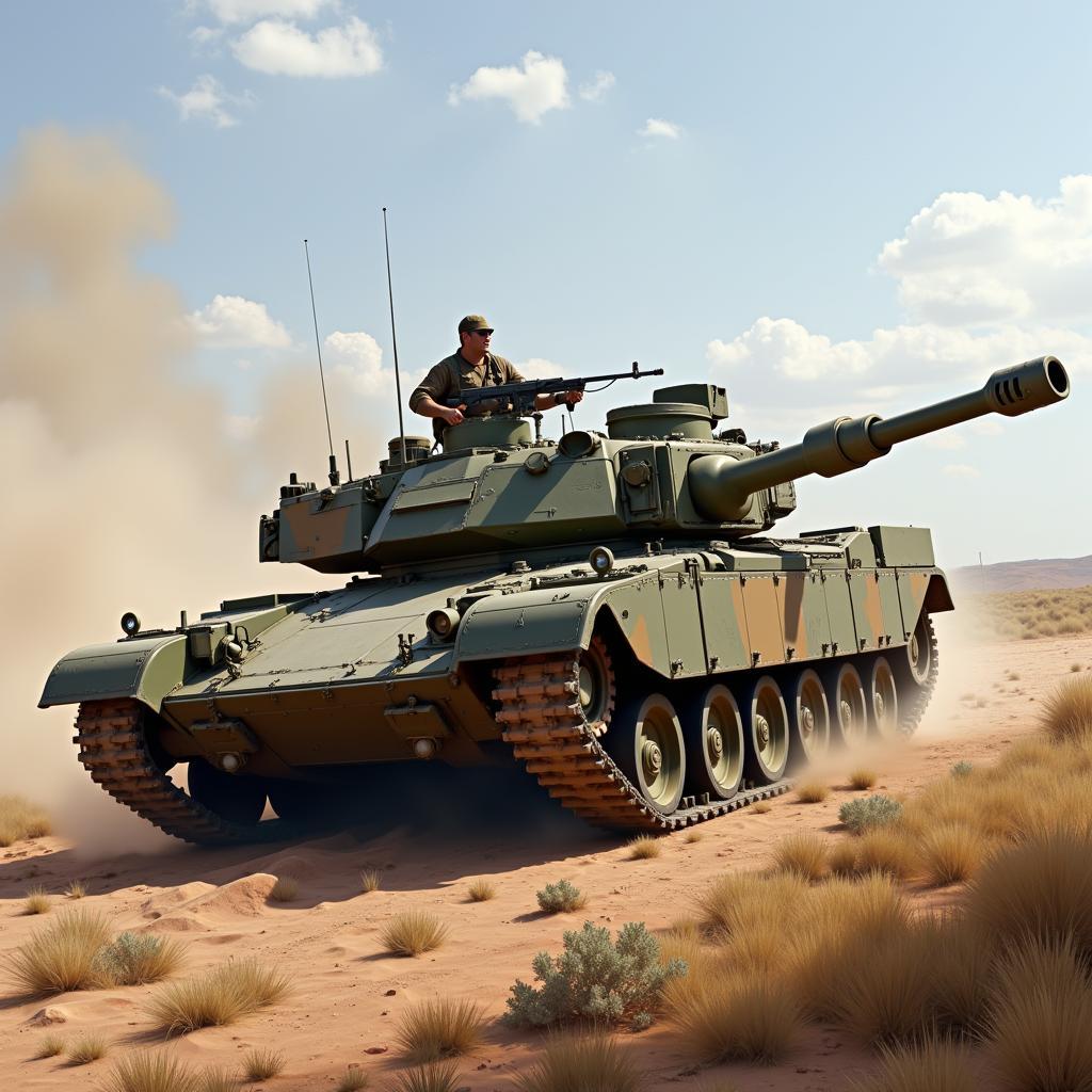 SR USA Tank trên chiến trường