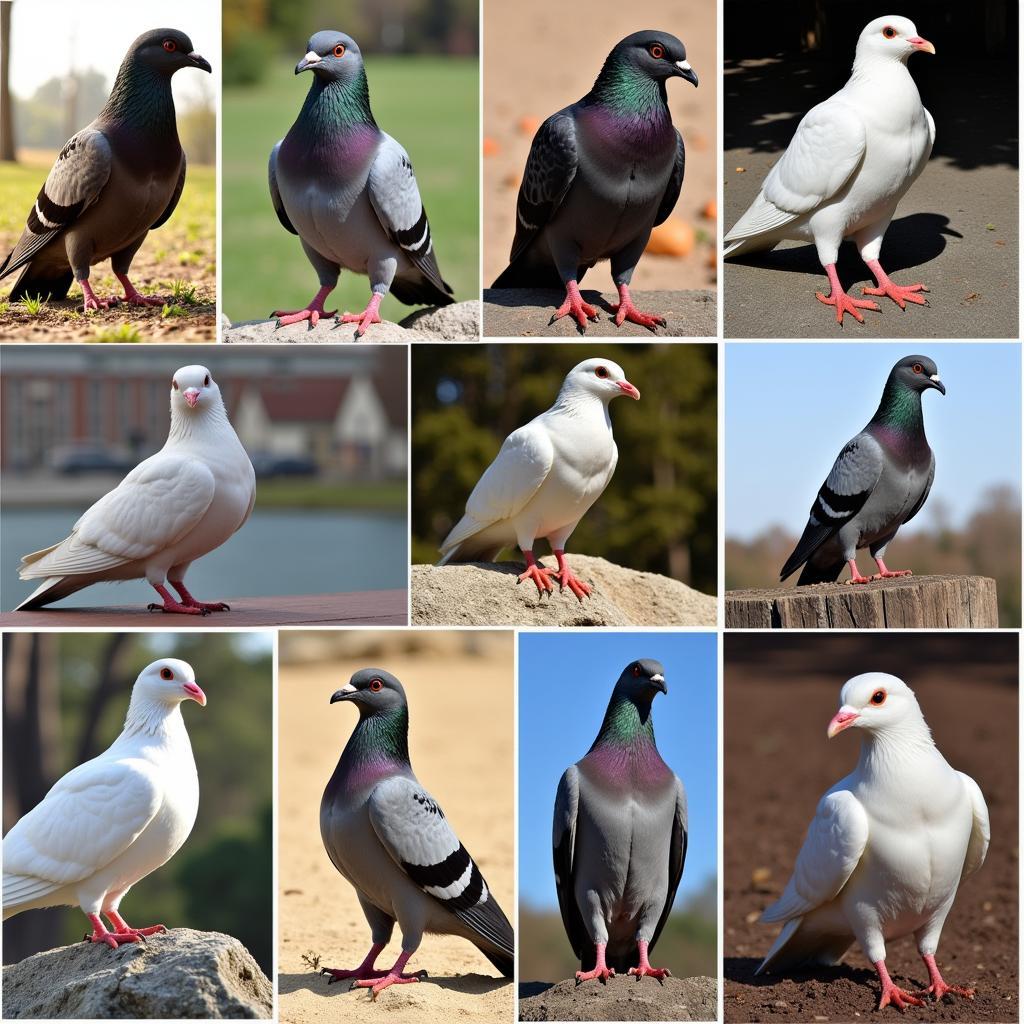 The evolution of pigeon jokes