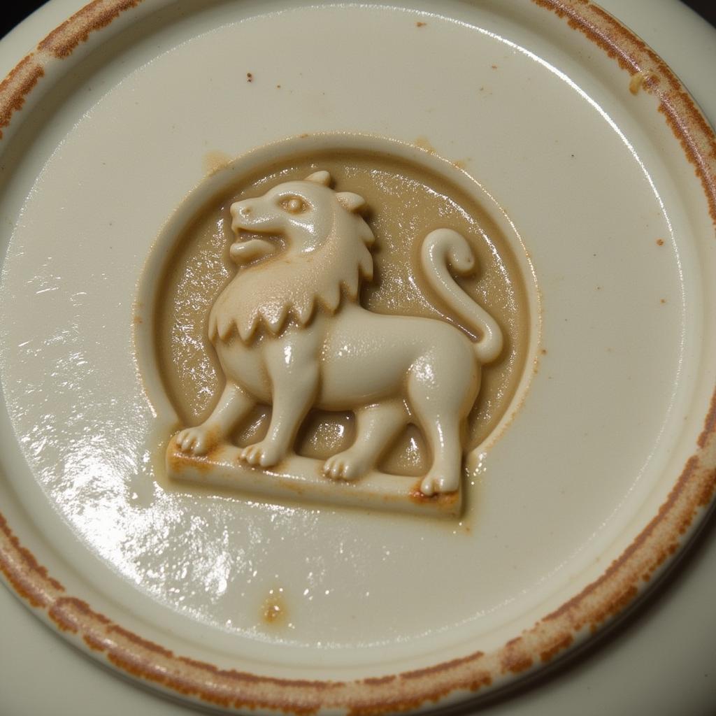 Lion on Pottery - Assessing the Value of Artistic Skill