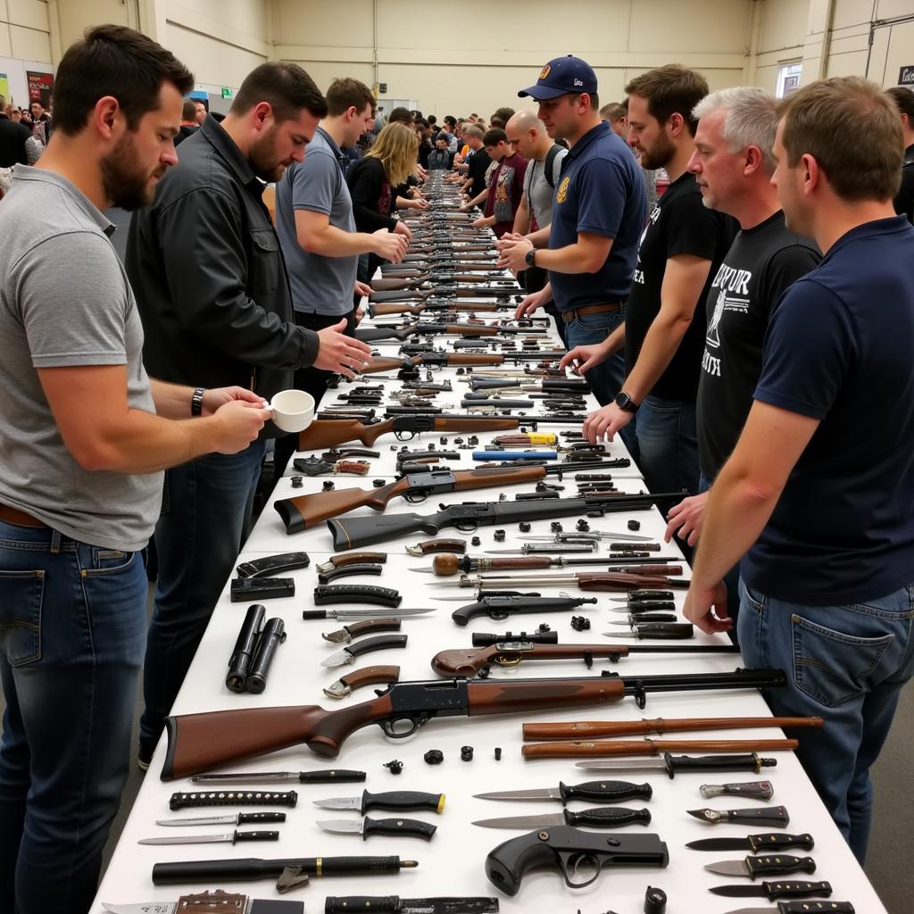 Exploring the Gun and Knife Show in Flint