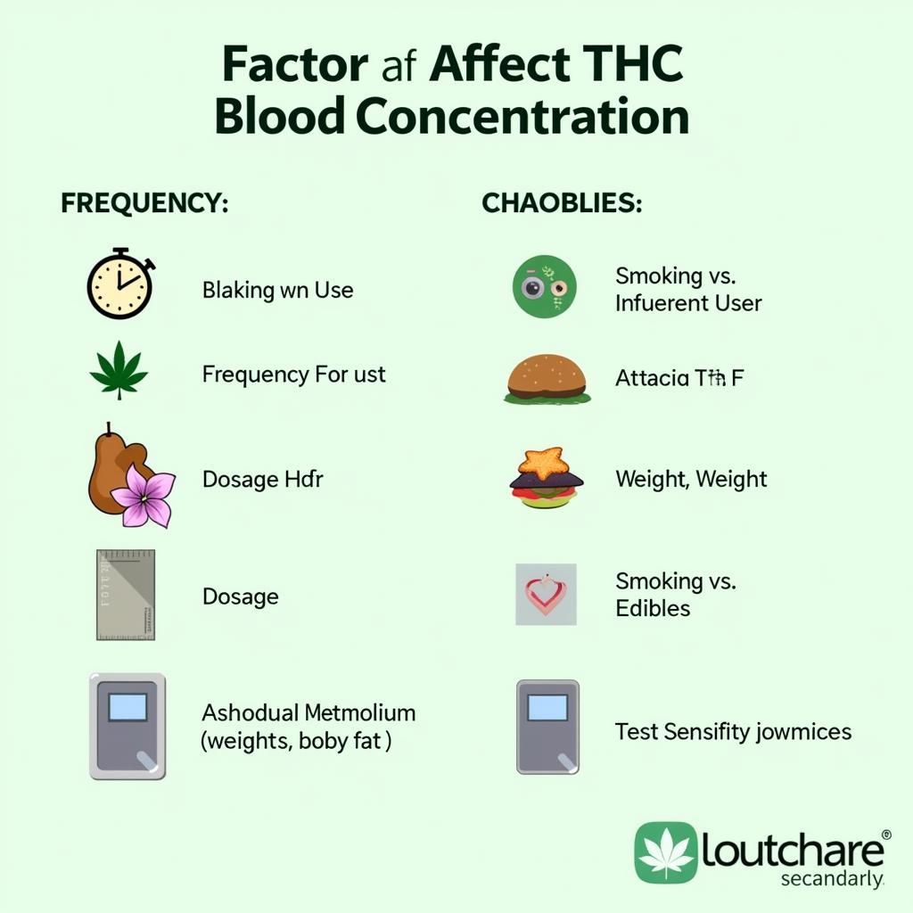 THC trong máu: Các yếu tố ảnh hưởng