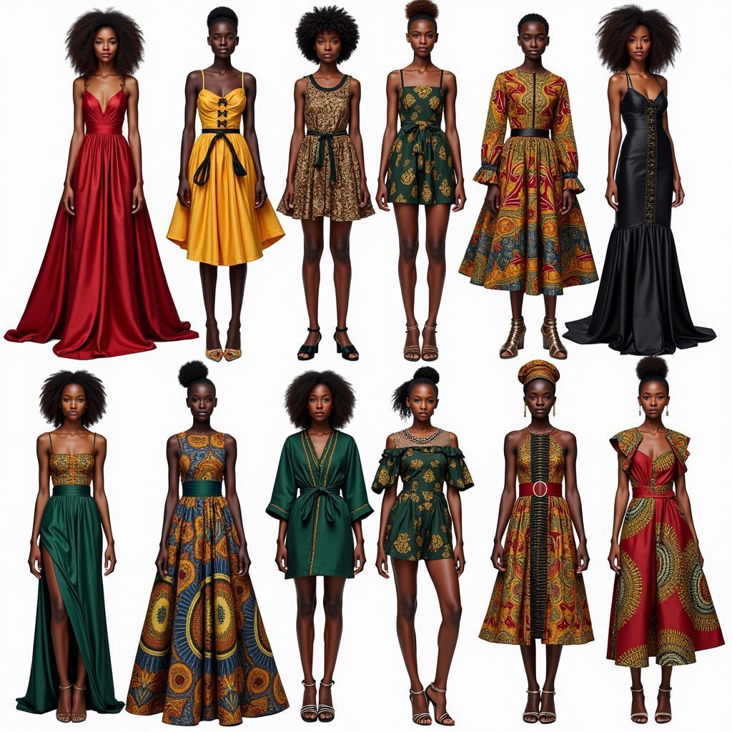 Modern African fashion designs