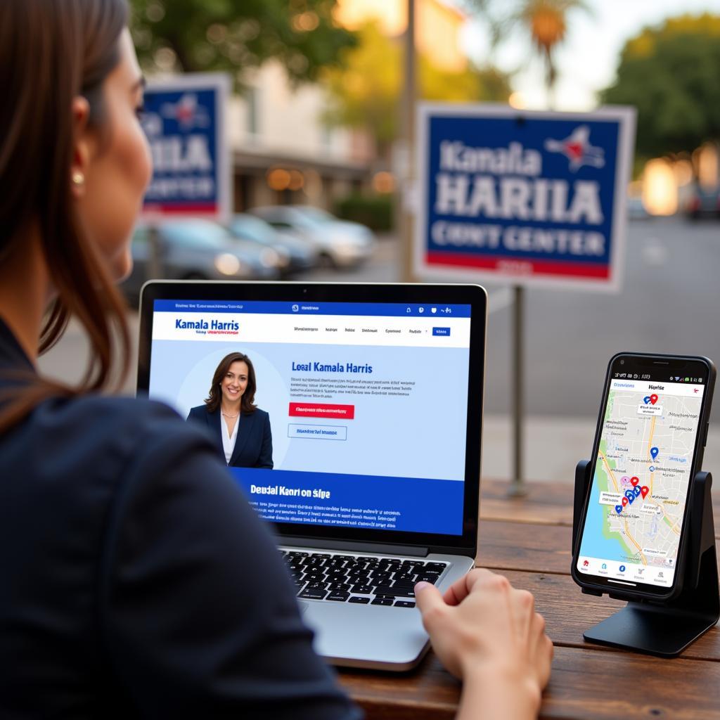 Finding Kamala Harris Signs