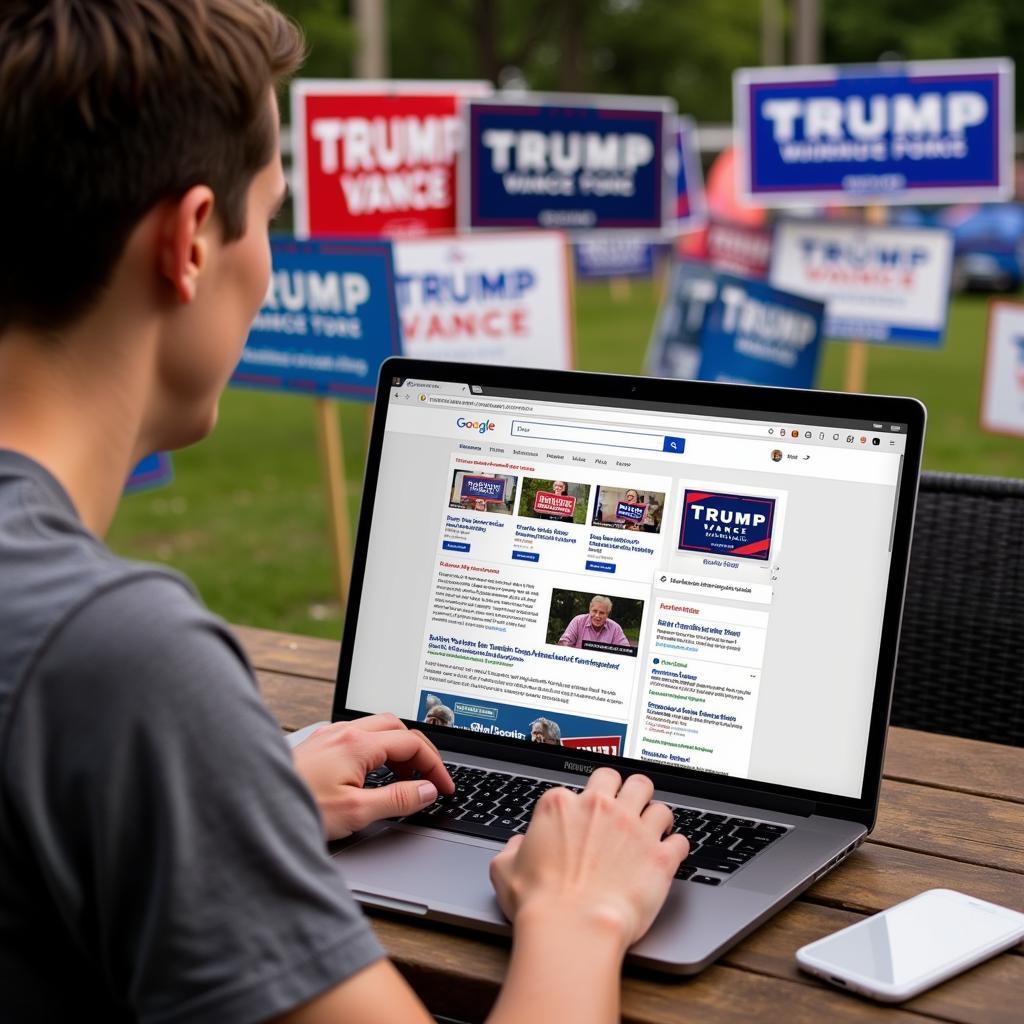 Tìm kiếm Trump Vance Sign