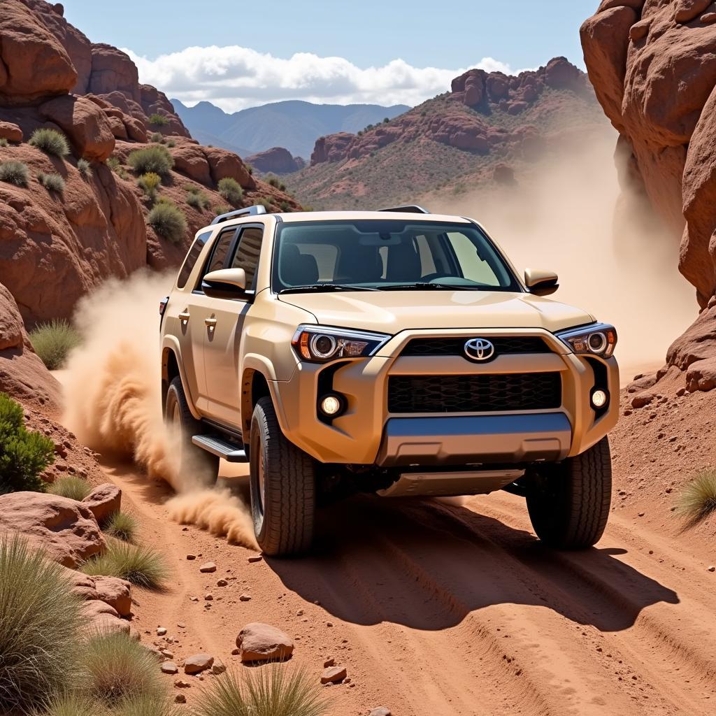 Toyota 4Runner Desert Sand Off-Road