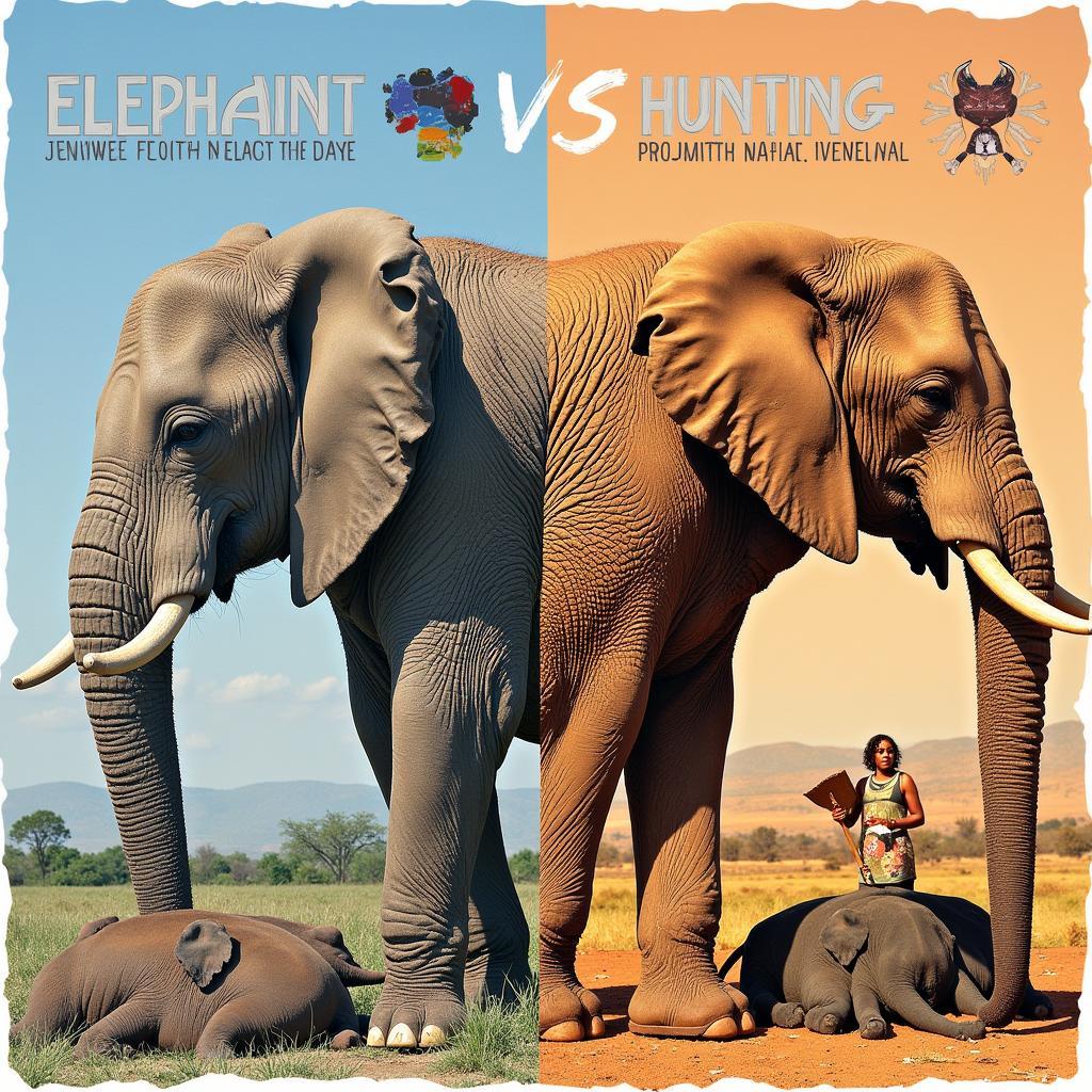 Ethical Debate on Elephant Hunt in South Africa