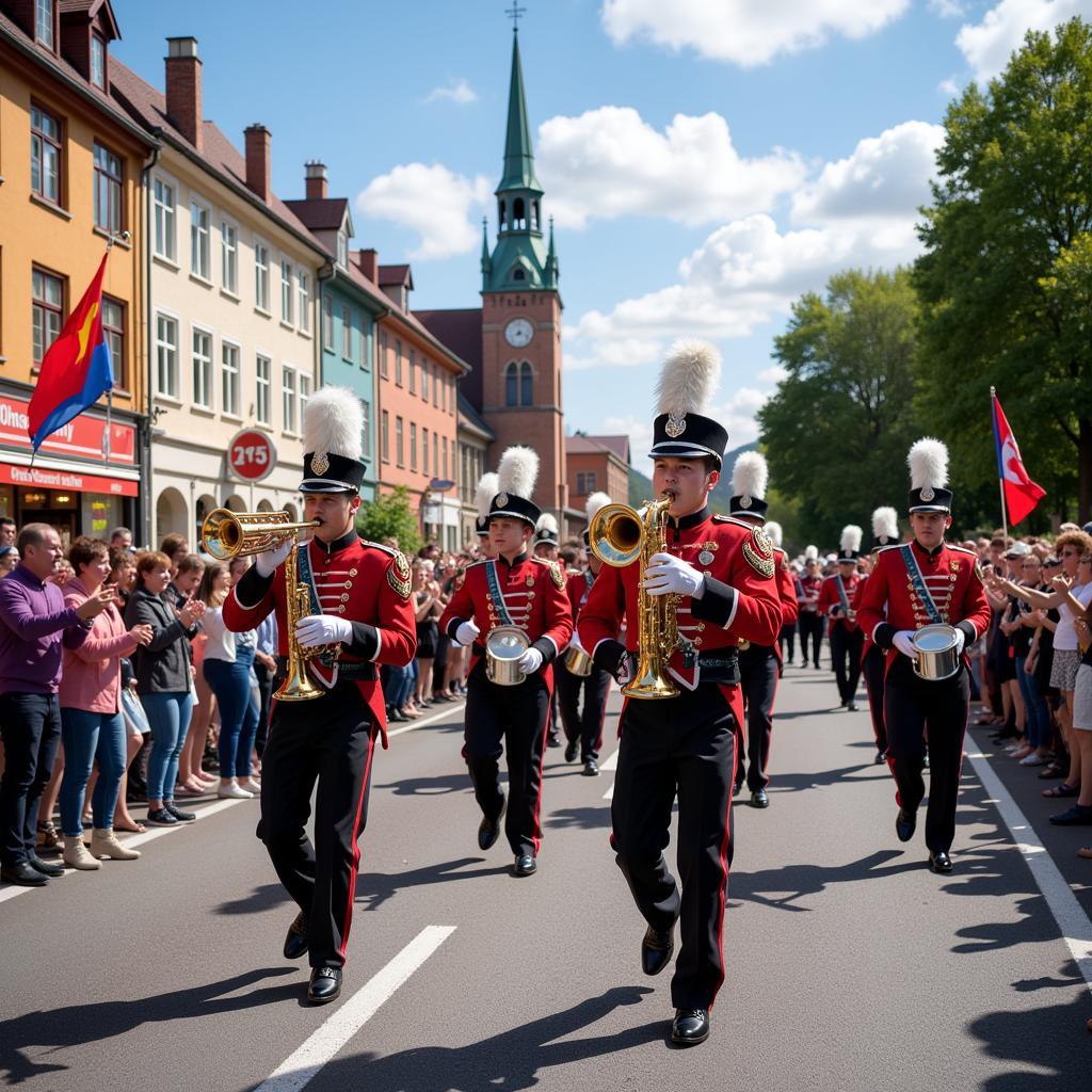 Màn trình diễn ấn tượng tại Valhalla Marching Festival