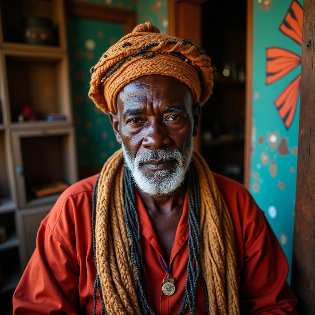 A Voodoo Practitioner in The Bahamas