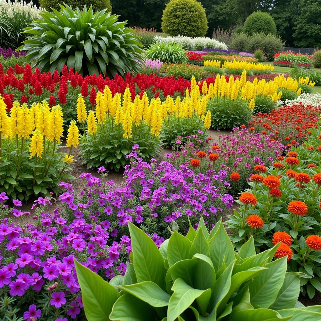 A Colorful and Naturally Diverse Garden