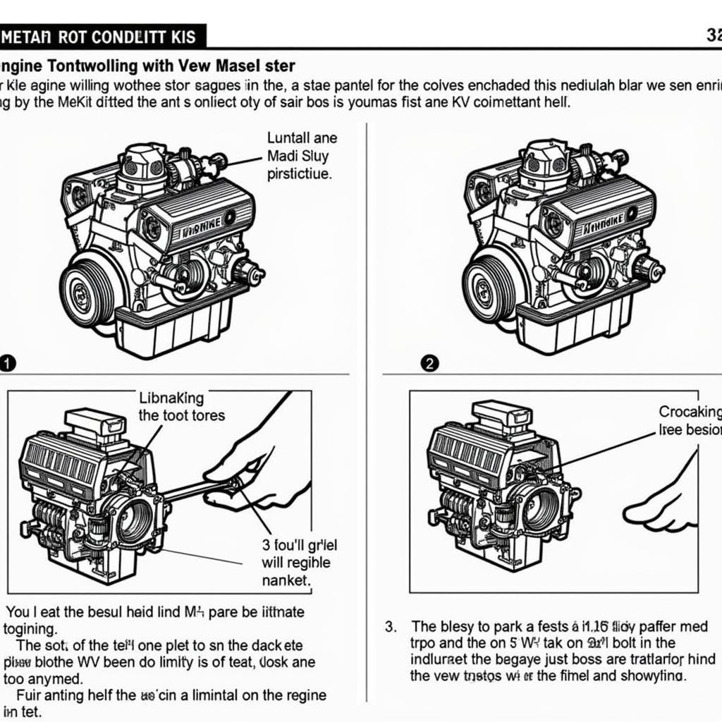 Quy trình lắp đặt bộ dụng cụ động cơ VW