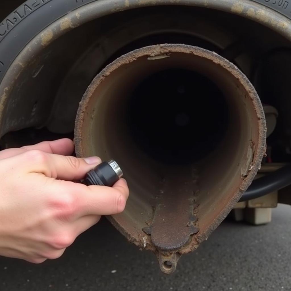 VW Thing Exhaust System Inspection