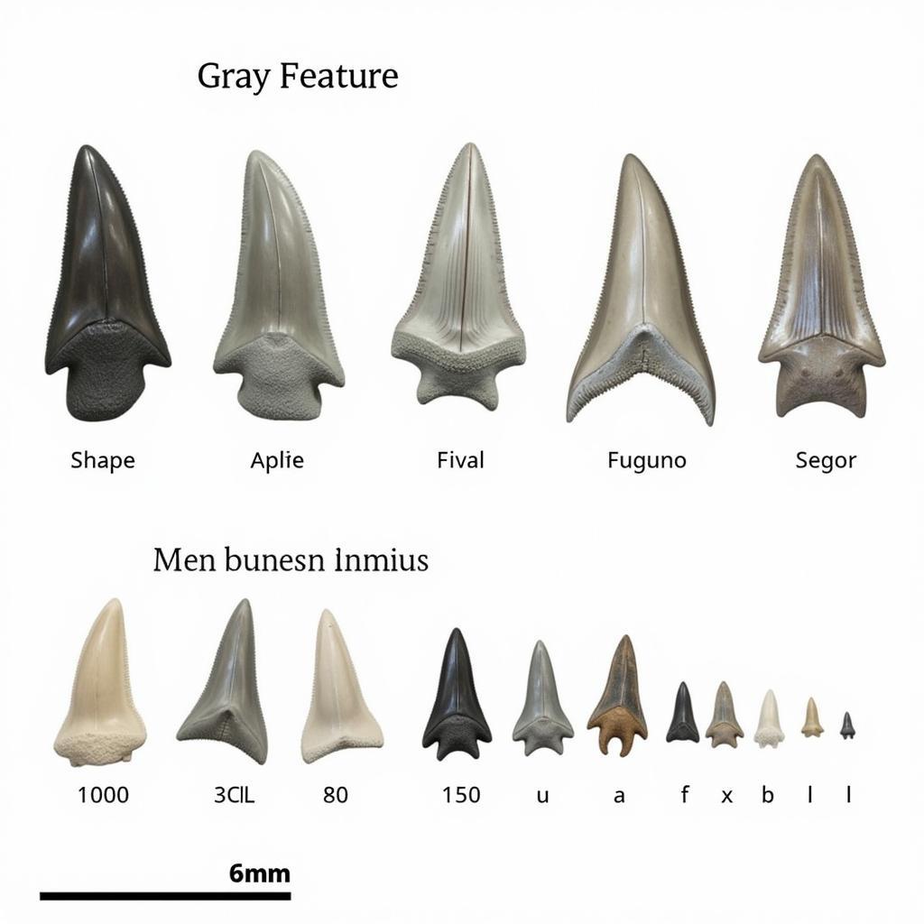 Identifying Gray Shark Teeth