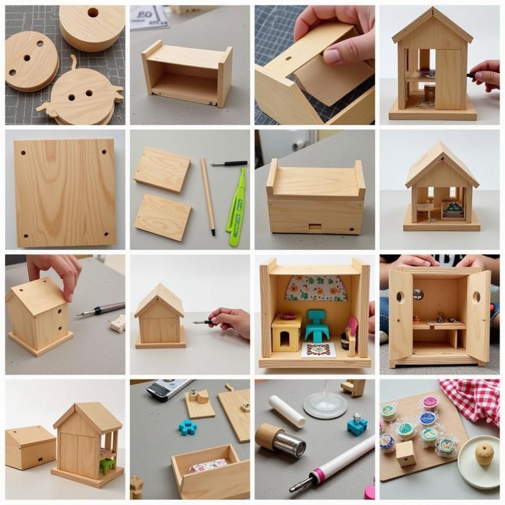 Building a Miniature Mouse House