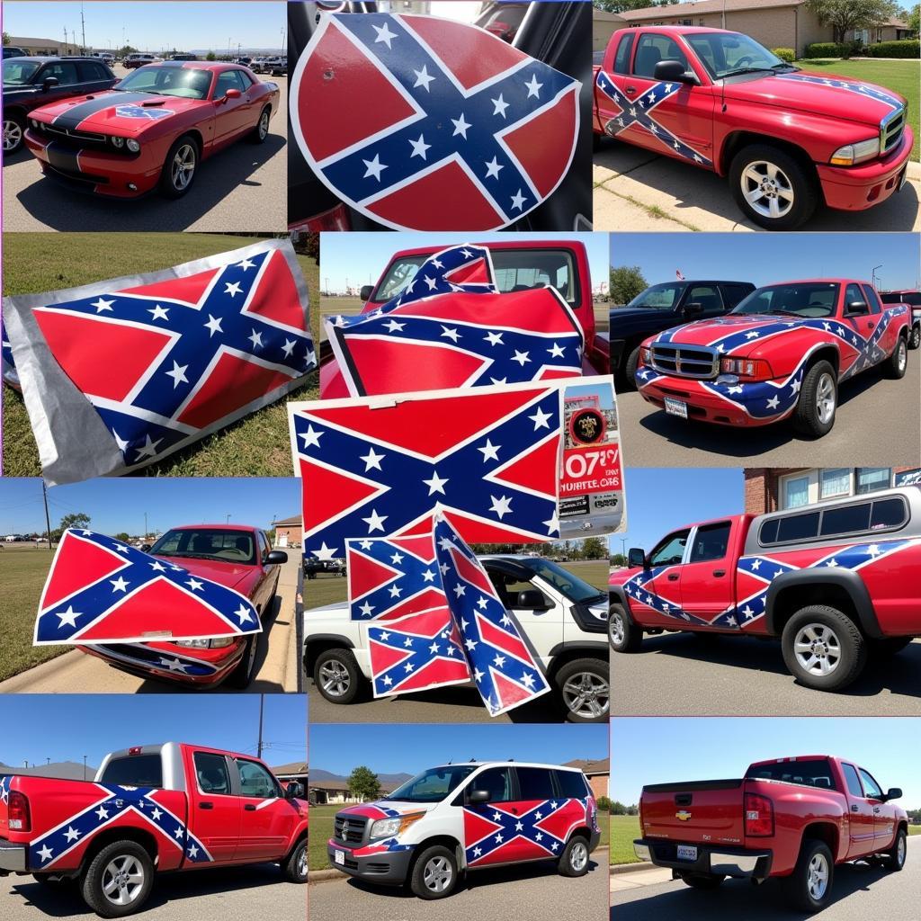 Ý Nghĩa Hiện Đại Của Confederate Flag Bumper Sticker