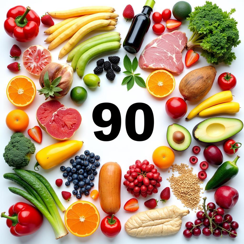 90 Nutrients: The Foundation of a Healthy Diet