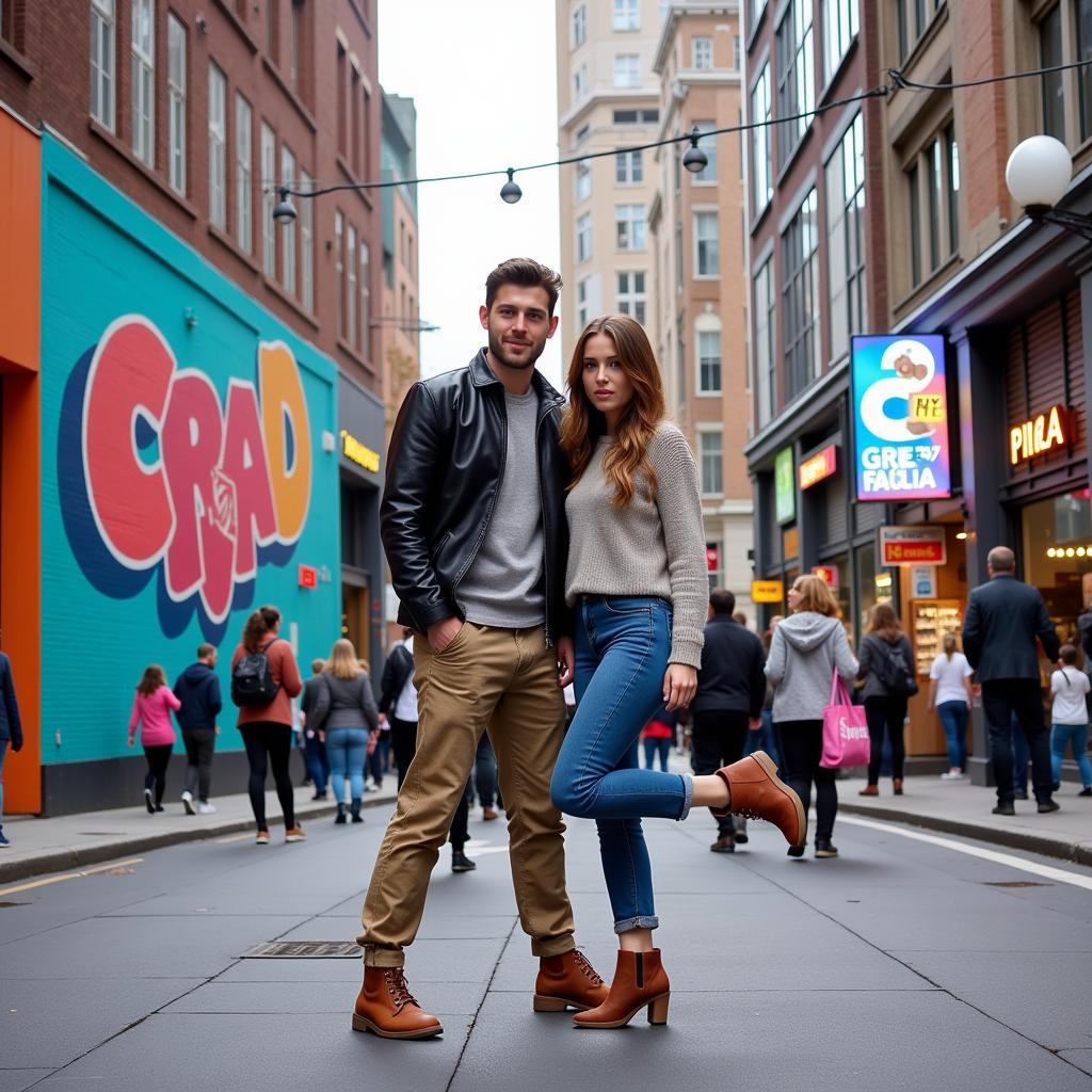 Stylish After Wedding Shoot in the City