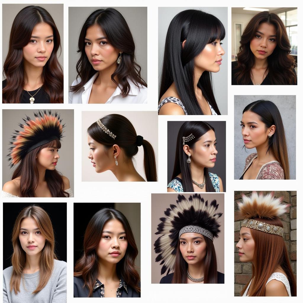 Modern Interpretations of American Indian Wigs