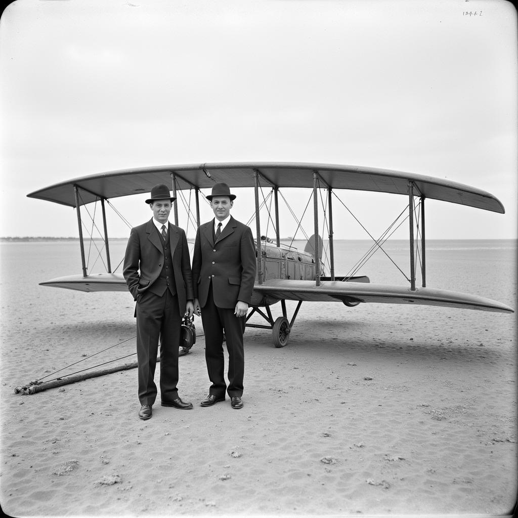 Anh em nhà Wright tại Kitty Hawk, 1903