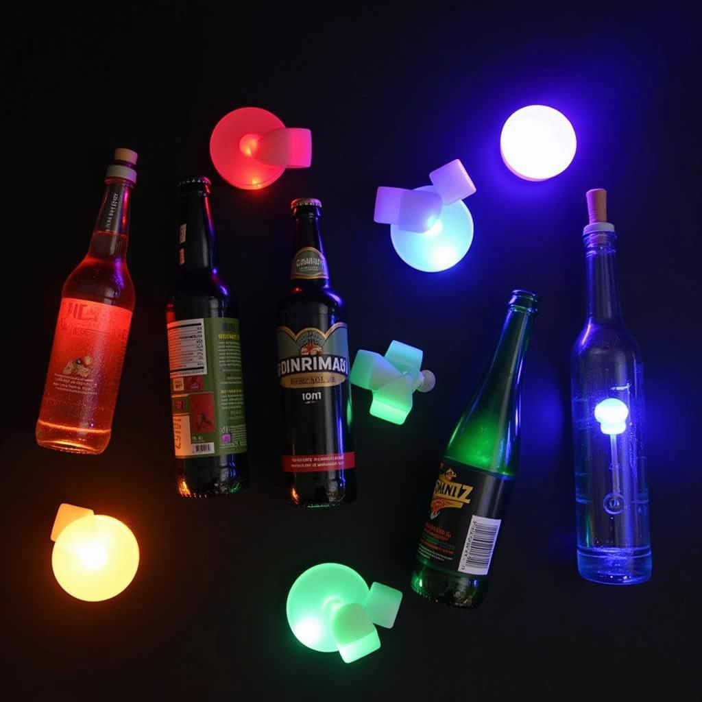 Variety of Drink Bottle Lights