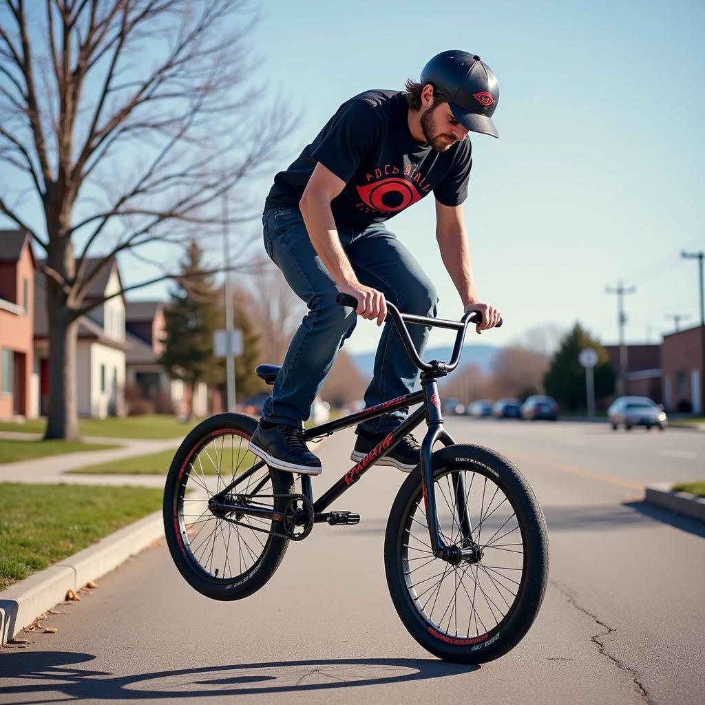 Animal Red Eye Frame BMX Street Riding