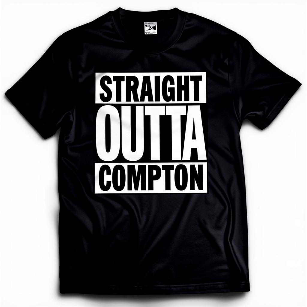 Áo thun NWA Straight Outta Compton cổ điển