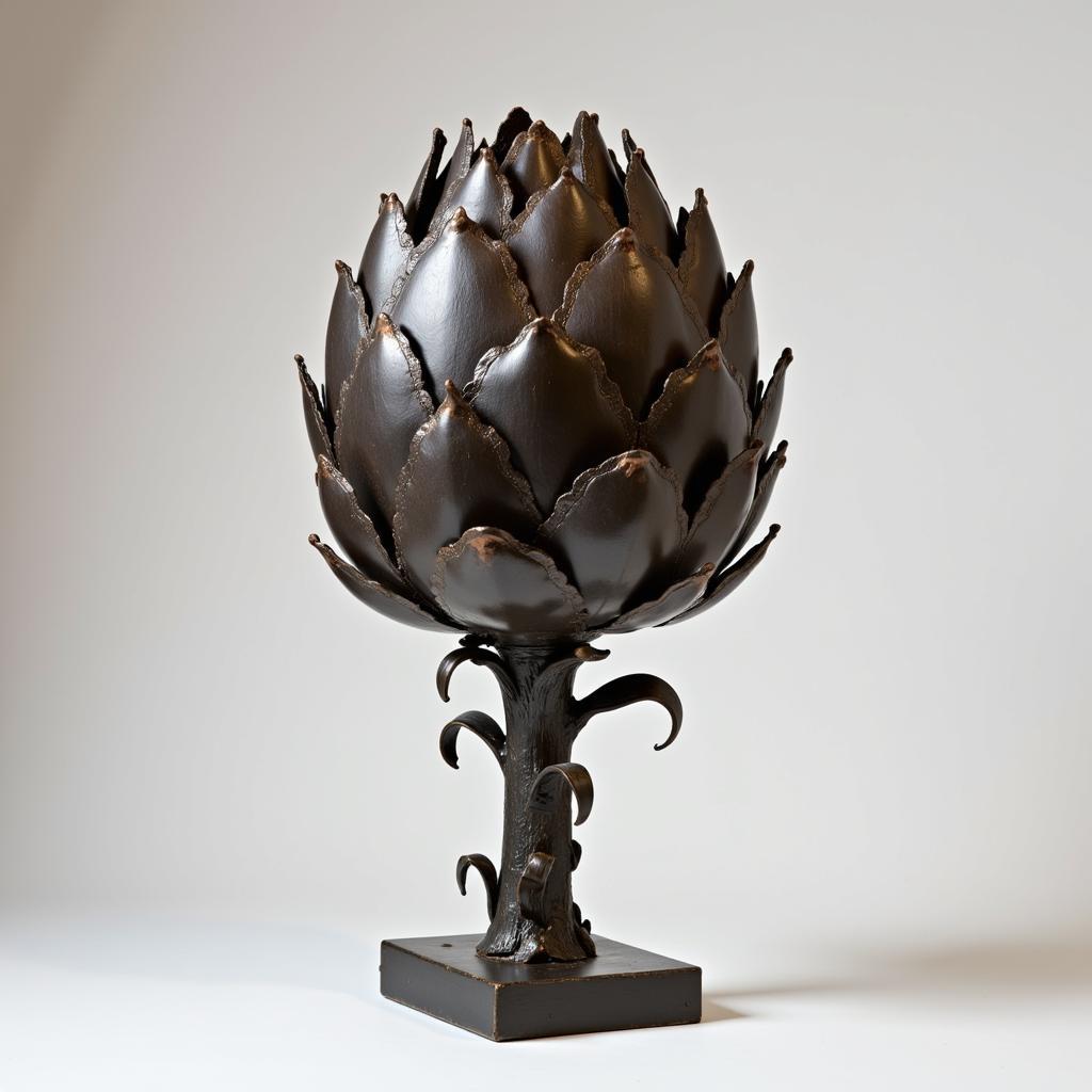 Artificial artichokes in art