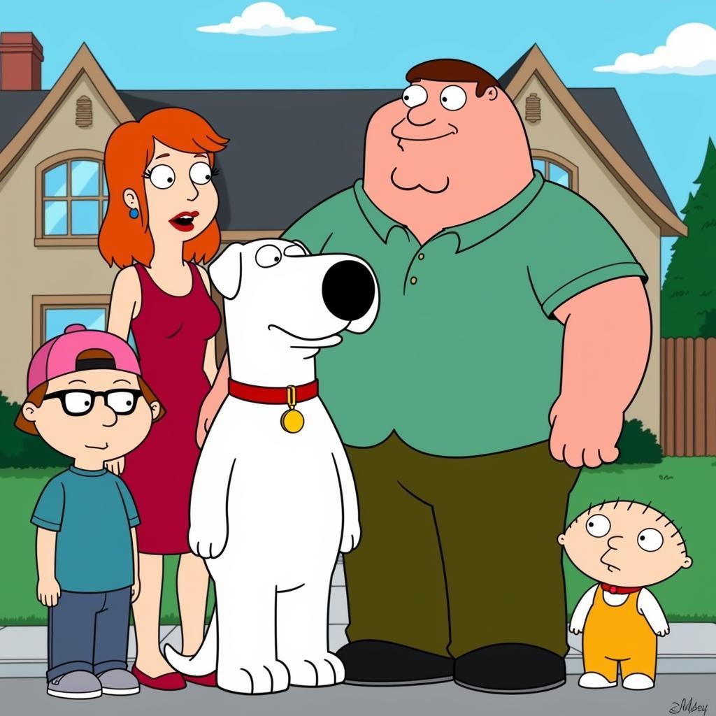 Brian Griffin in Family Guy