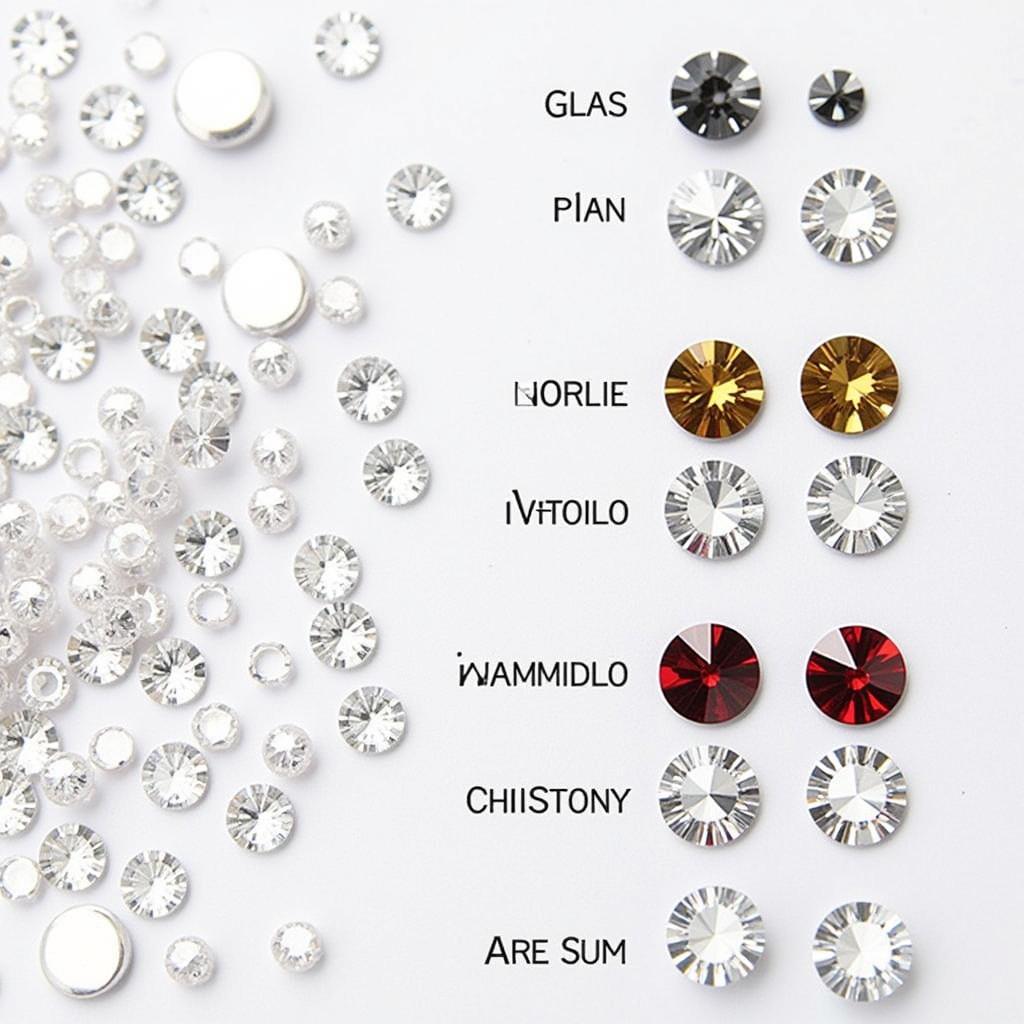 Các Loại Đá Rhinestones