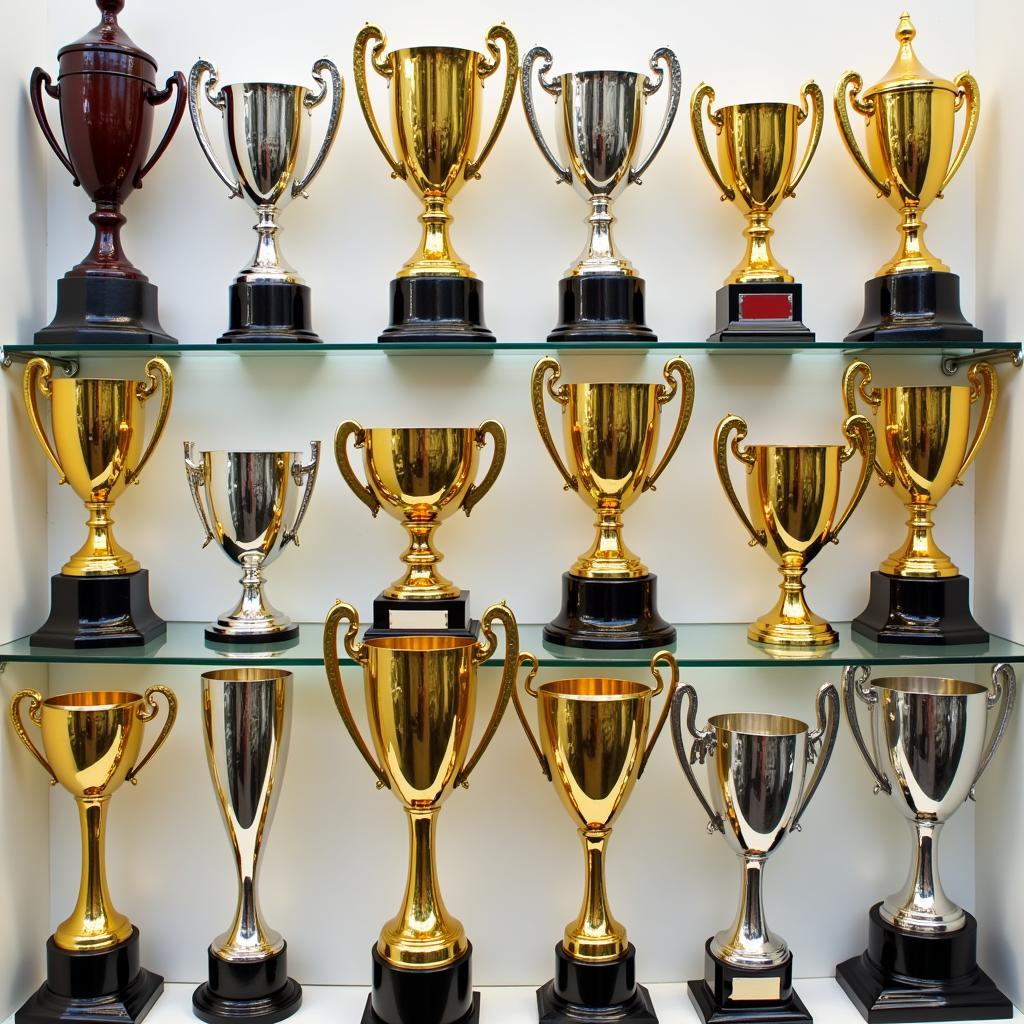 Các loại trophy prop khác nhau