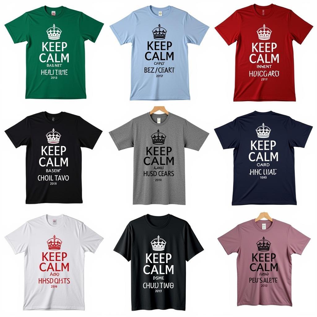 Chọn Keep Calm T-Shirt Phù Hợp