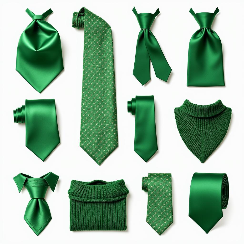 Chọn Kelly Green Necktie Phù Hợp