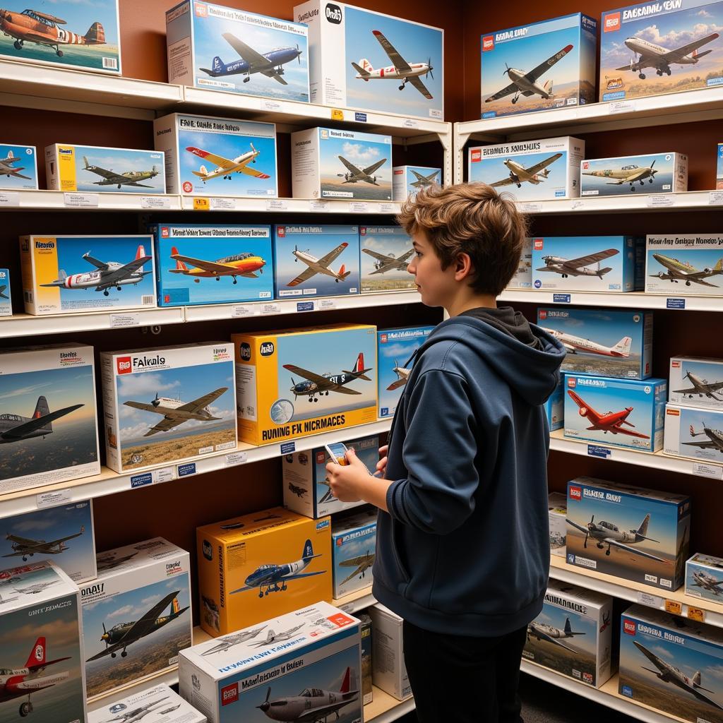 Selecting a Model Plane Kit