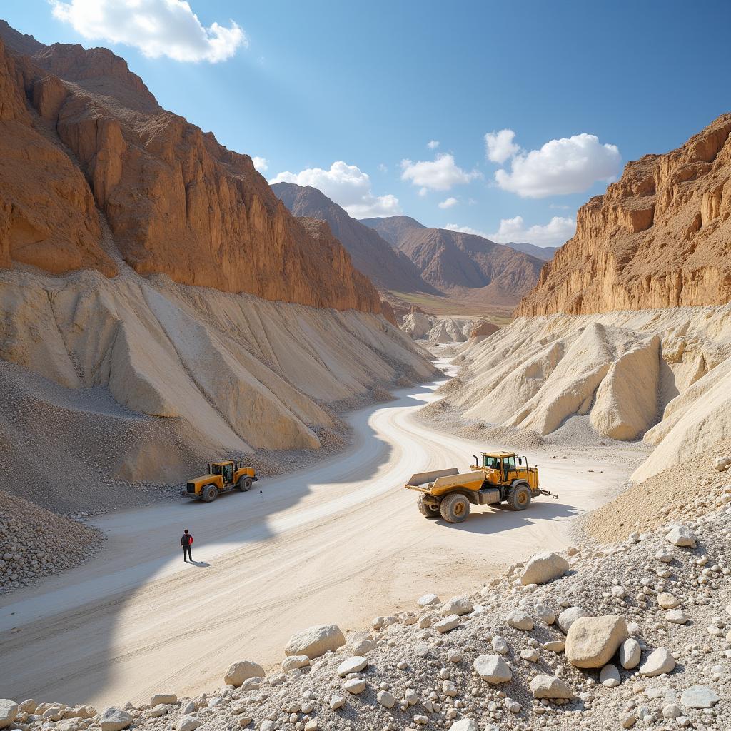 Khai Thác Đá Cẩm Thạch Herat