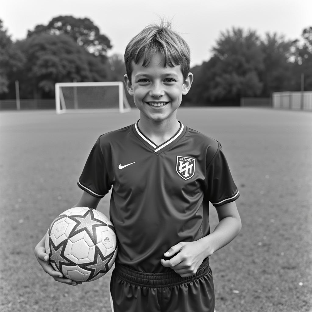 David Sutherland in his youth