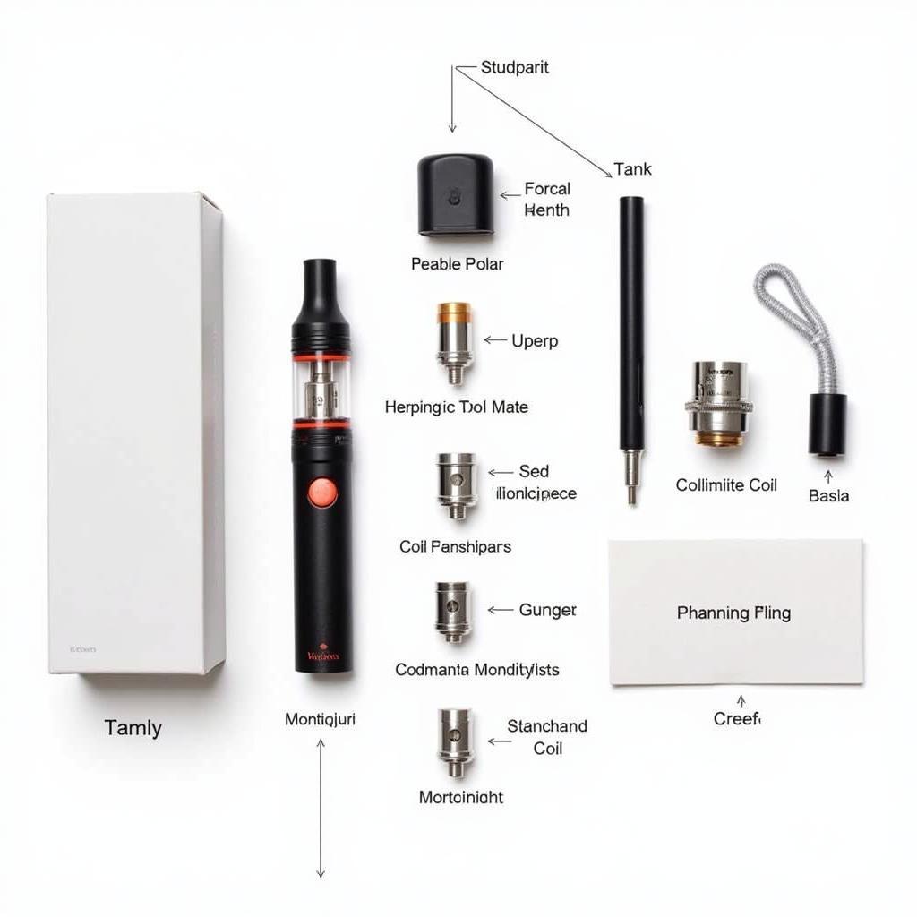 Bộ phận của free vape starter kit